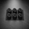 6-Cavity Food Grade Silicone , Nonstick Easy Release, for Dessert, Chocolate, and Baking