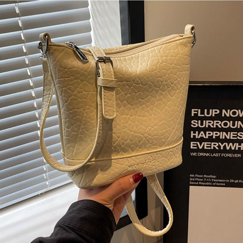 Soft Leather Bag Women's New Versatile Casual Shoulder Messenger Bag Fashion Versatile Bag