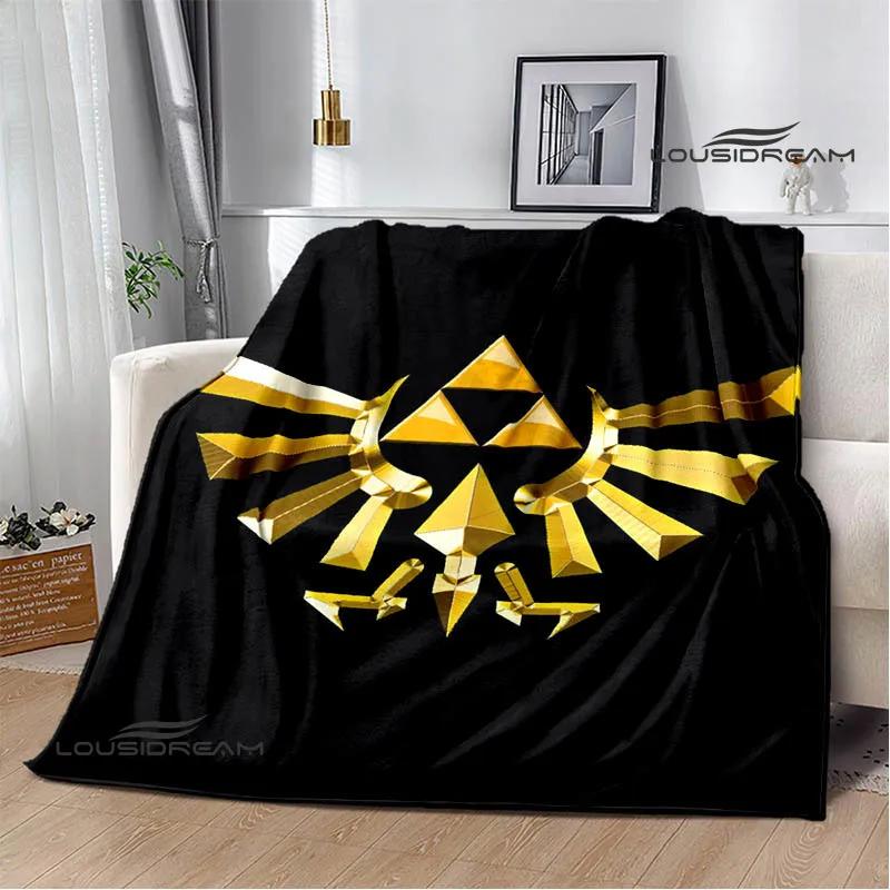 Manta Cartoon 3D Z-Zeldas Mantas de Flanela Quentes Manta Macia e Confortável Mantas para Casa e Viagem forros de cama Presente de Aniversário