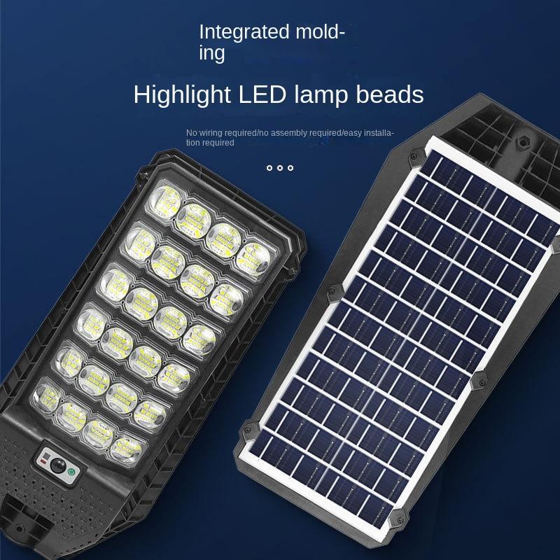 Outdoor garden light, LED rechargeable human body sensor light,wall lighting, super bright, integrated street light,solar energy