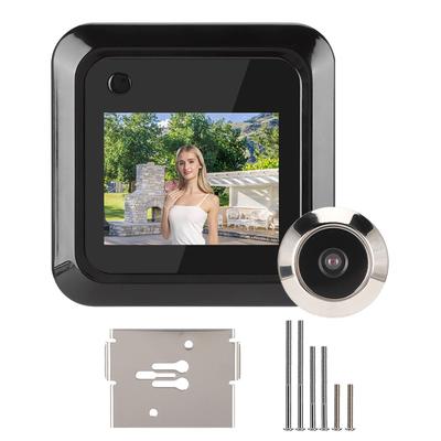 Yosoo Door Scope Camera, Door Viewer, 145° Wide Angle, Security Surveillance, Photo Shooting, LCD Display, Doorbell, Video, 2.4 Inch