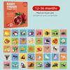 High Contrast Baby Cards, Color Baby Flashcards Newborn Toys, Suitable For Baby Visual Stimulation Brain Sensory Development