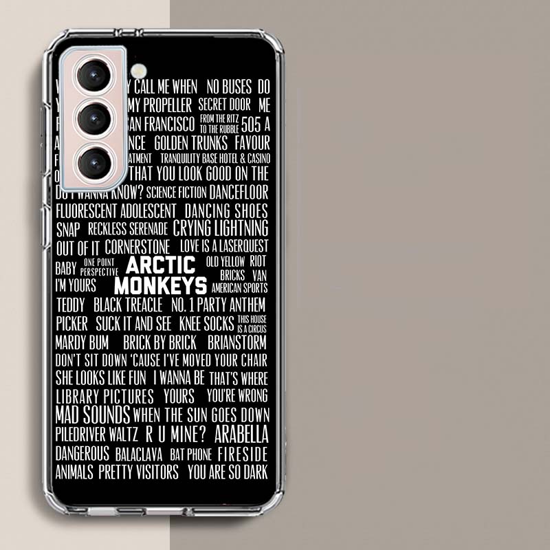Arctic Monkeys Phone Case For Samsung A12 A13 A22 A23 A32 A33 A52 A53 A72 A73 Galaxy A03S A02S A70 A50 A71 A51 A41 A40 A31 A21S