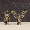 God Of Love Cupid Statue Small Ornaments Brass Guardian Angel Figurines Desktop Decorations Home Decor Accessories