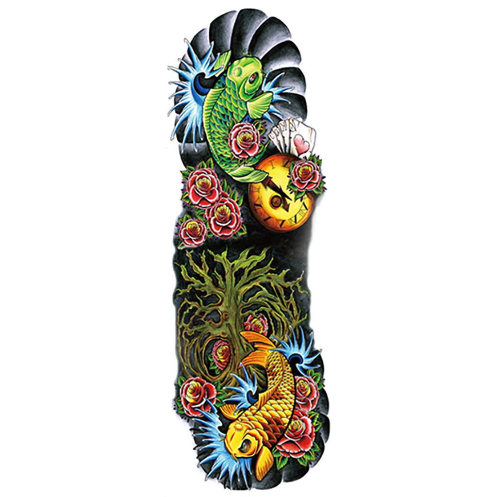 Různé styly dočasných nálepek na ruce Body Art Cool zdobení těla 