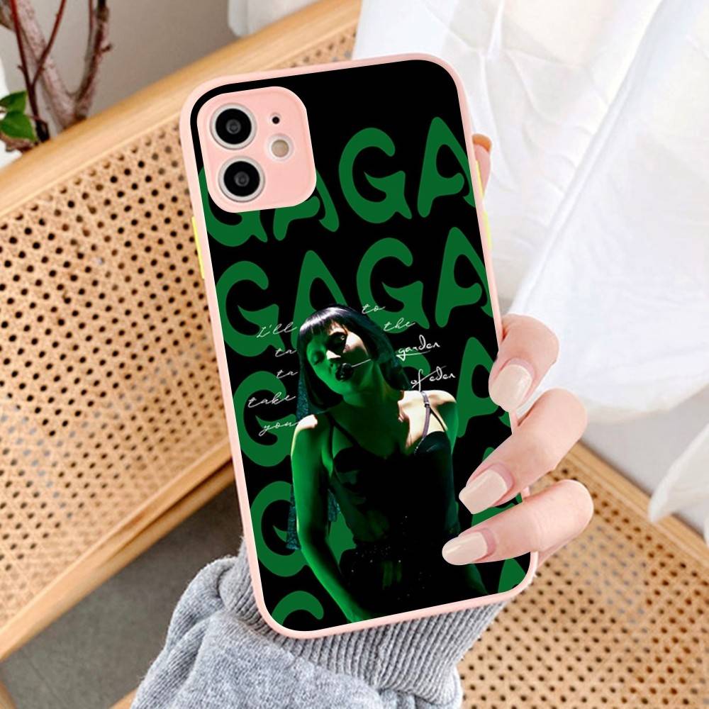 

Singer L-Lady G-Gaga Phone Case For iPhone 13 12 X XS MAX Pro Max 16 15 11 14 Pro Max Shockproof Matte Cover iphone 16 pro