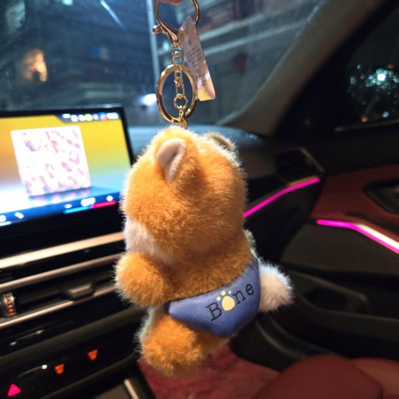 

Cartoon Corgi Puppy Plush Doll Key Chain Pendant Backpack Hanging Ornaments Gifts