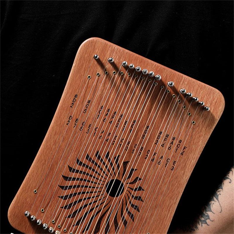 Portable Small Lyre Harp 17 31 Strings Fingerplay Finger Harps Children Beginner Harps Kalimba Professional Musical Instruments
