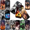 Casing for Apple iPhone 17 Pro XS Max Air 6 7 8 Plus 5 + SE 2022 SE2 16E Phone Cover Protective Case Attack On Titan Anime Levi