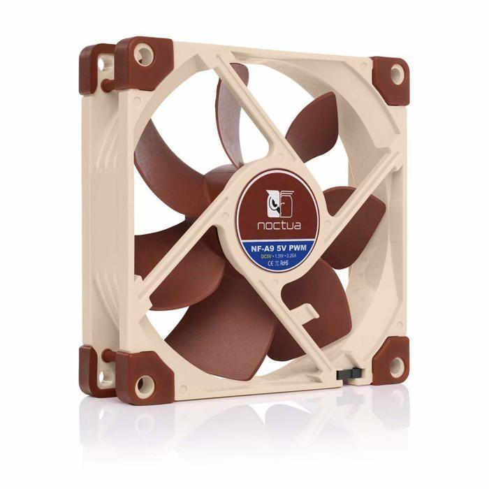 Ventilateur - Noctua - NF-A9 - 9 cm - 400-2000 tr/min - 22,8 dB - PWM