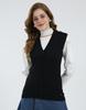Women's V Neck Sleeveless Cardigan