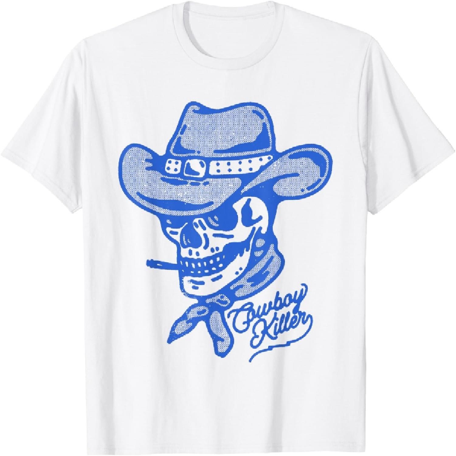 Cowboy Killer Western Graphic T-Shirt S