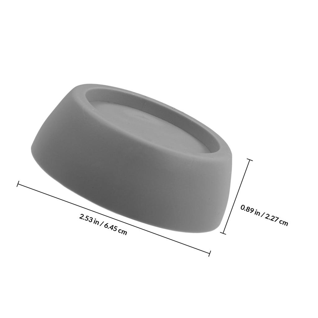 4Pcs Furniture Anti Slip Base Pads Universal Rubber Foot Protectors for Washer Dryer Refrigerator Anti Vibration Machine