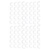  80Pcs Sewing Bobbin Thrd Clamp Prevent Thrd Tail Unwinding Plastic White Bobbin Thrd   Sewing Tool for   Sewing Beginners and Enthusiasts 