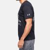 Under Armour Loose-Fit Crew Neck T-Shirt Men Tops Black 1351583-001