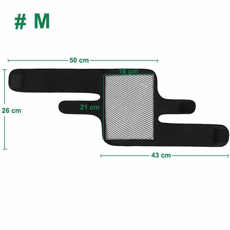 Tcare Turmalin Selbsterwärmende Kniebandagen Unterstützung 8 Magnetfeldtherapie Kniebandage Schmerzlinderung Arthritis Knie Patella Massage Ärmel