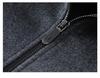 Men's Double-Sided Cashmere Wool Coat, Short Stand Collar, Casual Dad's Jacket for Autumn/Winter.