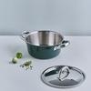Allevo DeEdge Stainless Steel Pot Frying Pan Compatible Lid 20cm