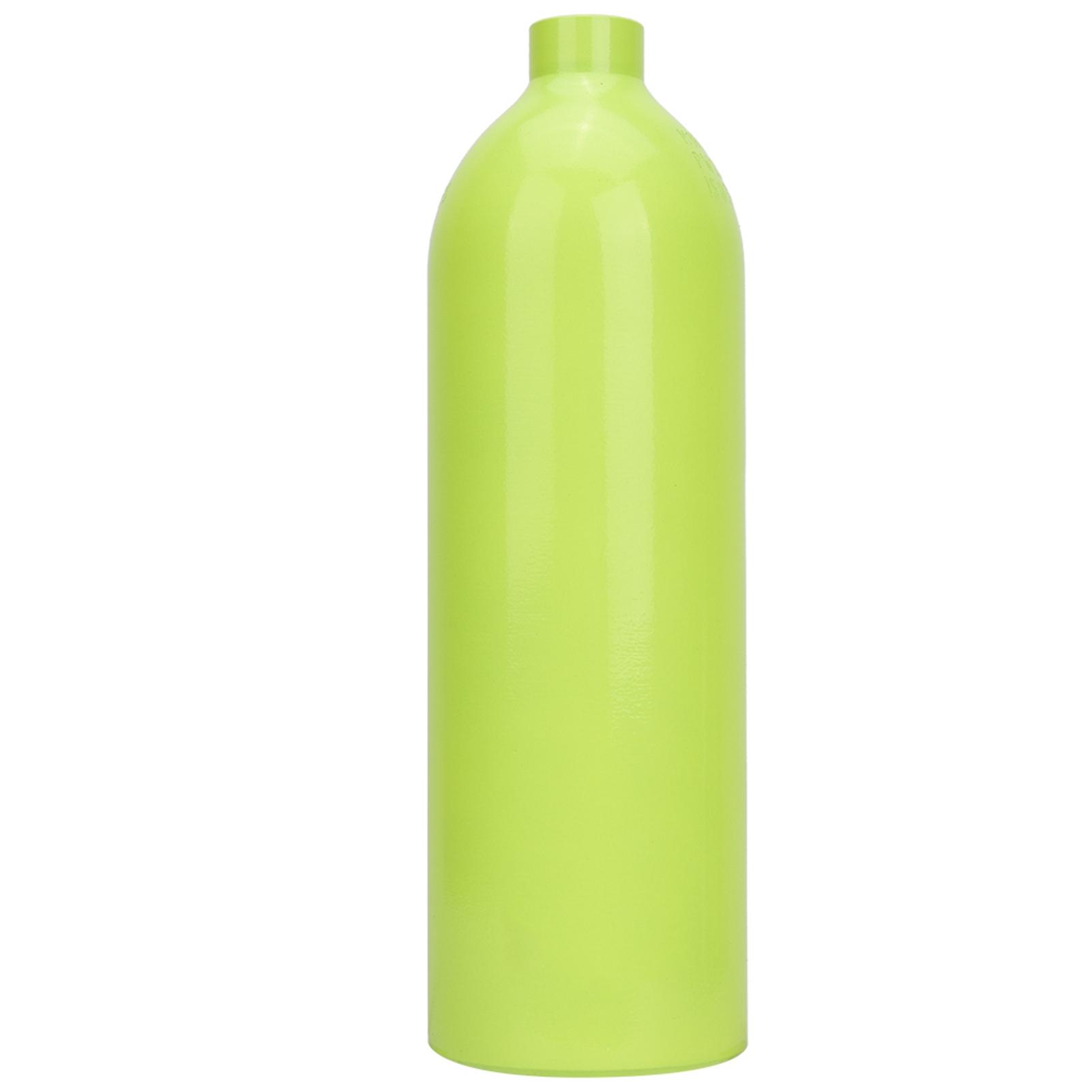 1л 6061 Авиационный Алюминий Мини Баллон для Дайвинга Снорклинга Кислородный Баллон Аксессуар для Дайвинга флуоресцентный зеленый