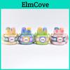 Lingpan Cute Cartoon Double Drinking Straw Big Belly Cup For Girls Outdoor Travel Shoulder Bag Water Bottle Large Capacity 850ml Barrel