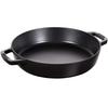 Frying Pan Zwilling Staub Round with Two Handles 20 Cm Black (40511-659-0)