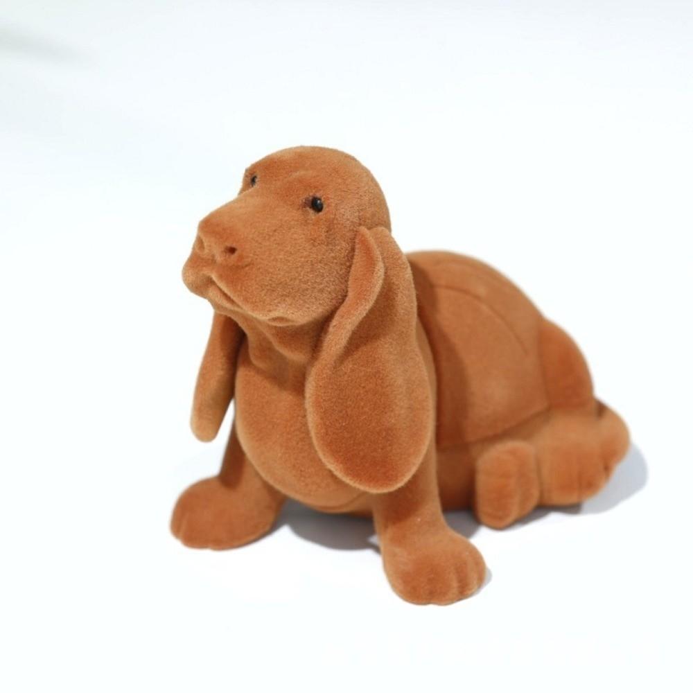 Lion Animal Flocked Jewelry Box Crocodile Koala Necklace Organizer Marriage Anniversary