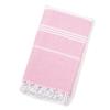 Customized 100% Cotton Turkish Beach Towel Soft Yarn-Dyed Jacquard Fringed Striped Pattern All-Season Ventilated for Bath Use