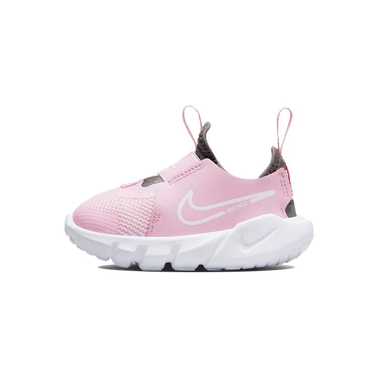 

Nike Flex Runner 2 Comfortable Abrasion Resistant Low top Toddler Shoes Pink Infant And Toddler DJ6039-600 27
