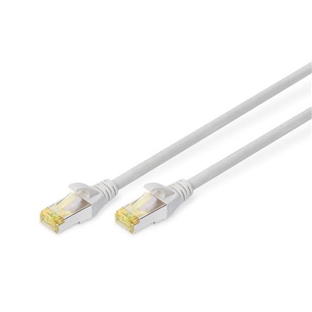 Digitus | CAT 6a | Patch Cable | Shielded Twisted Pair (SFTP) | Male | RJ-45 | Male | RJ-45 | Gray | 0.5 M