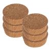 6Pcs Eco Friendly Cork Lids for Glass Propagation Vases 64.5x20x58mm Hydroponic Planter Lids Rustic Decorative Cork Top