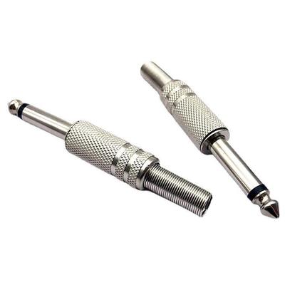 6.5mm Dual Channel Mono Welding Plug with 2-Core Mixer Connection