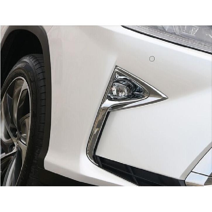 Хромированная накладка на передний противотуманный фонарь для Lexus RX200t RX300 RX350 RX450h 2016-