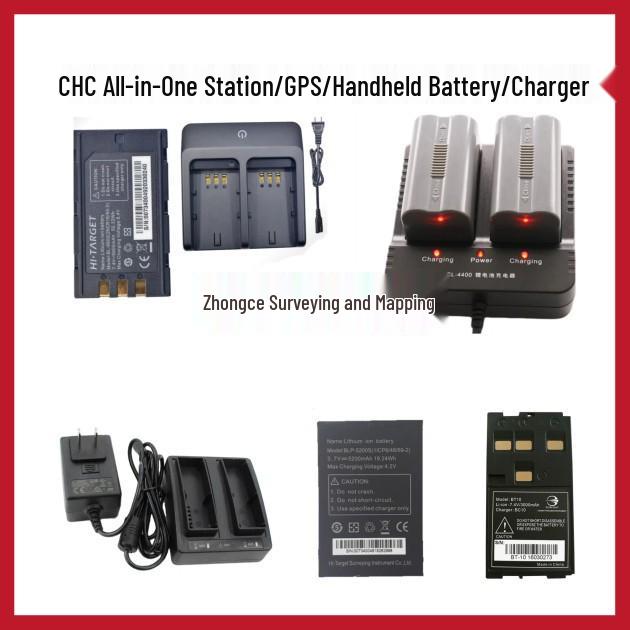 GPS/RTK Total Station Battery & Charger: Models V30/V60/V90, Batteries BL-5000/6800 No