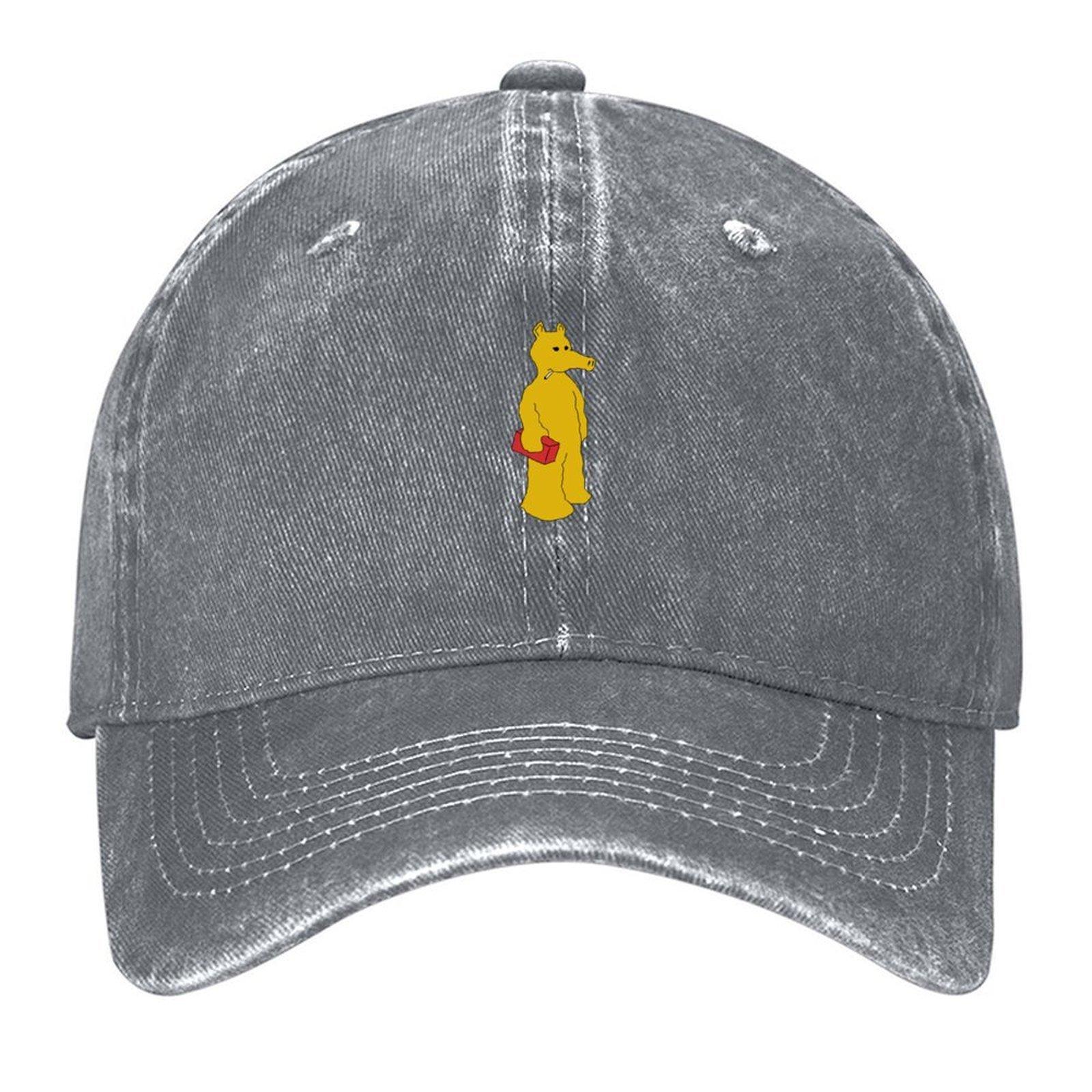 Gold Quasimoto Baseball Cap Beach Custom Cap dad hat tea Hat Womens Golf Wear Mens
