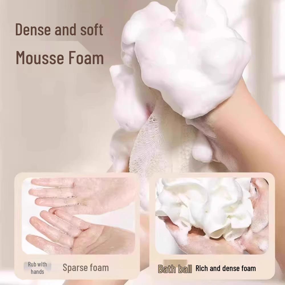 Bola de Jabón Exfoliante para Baño para Hombres y Mujeres - Red Espumosa Incluida, Envío Gratis para Nuevos Clientes