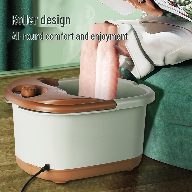 Electric Heated Foot Bath with Automatic Temperature Control and Massage Function