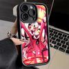 Phone Case for iPhone 17 Air 16E 15 16 Pro Max Hazbin Hotel Anime Cover 14 Plus 13 12 Mini Soft Shell Silicone Fundas