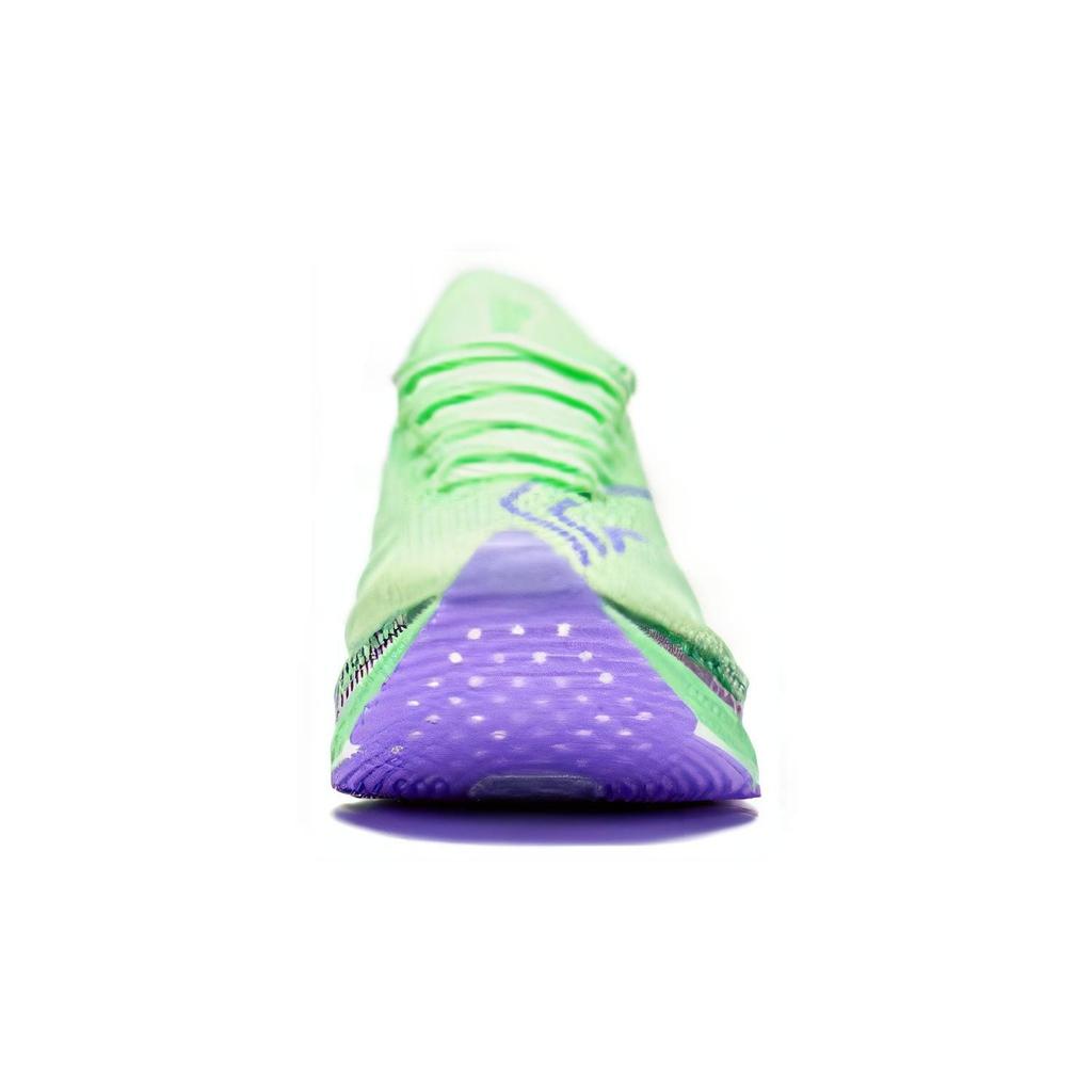 Li Ning Feidian 3 Ultra Lightweight Abrasion Resistant Breathable Low Top Running Shoes Unisex Green ARMT033-7