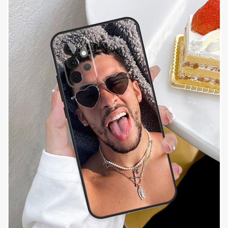 Bad Bunny Case For Samsung Galaxy A55 A35 A15 A14 A34 A54 A73 A53 A33 A23 A13 A12 A32 A52 A51 Cover