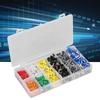 1000Pcs Wire Ferrules Terminals Kit Brass PP Ferrules Crimping Kits Pin Terminal CZ0100939