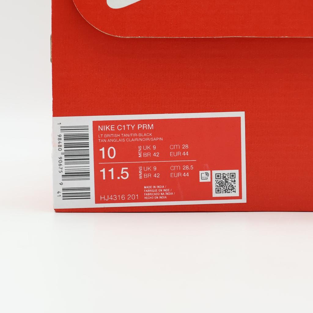HJ4316-201 Nike C1Ty PRM Tan Claro Britânico Abeto (masculino)