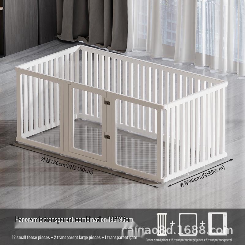 Transparent Acrylic Tall Pet Barrier for Indoor Use - Suitable for Dogs Like Teddy, Bichon, Corgi