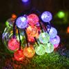 Bubble light ball,solar light string,crystal ball,holiday ,outdoor decoration string,colorful lights,camping atmosphere lights