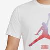 Jordan T Shirts Men's White Crew Neck Moderate Straight Fit DO8905-100