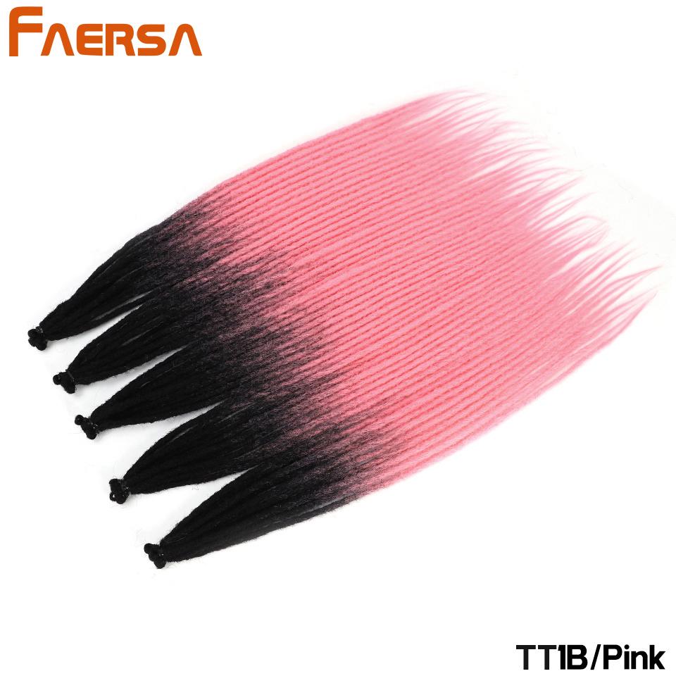 

Дреды, вязанные крючком, косы, наращивание волос, синтетические для чернокожих женщин, 10 шт./упак., цветные дреды с эффектом омбре, аксессуары для волос 24 Inch