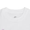 New Nike Women'ss Hand-Drawn Print Crewneck T-Shirt White FD9315-100