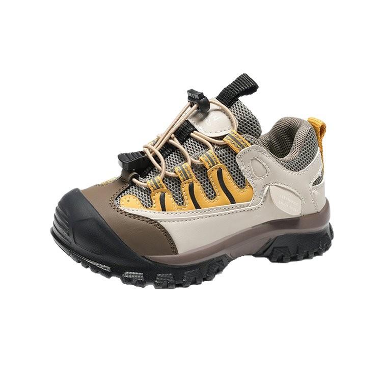 Girls Shoes Youth Sports Shoes 2025 New Spring and Autumn Versatile Casual Non-slip Children's Outdoor Hiking Shoes