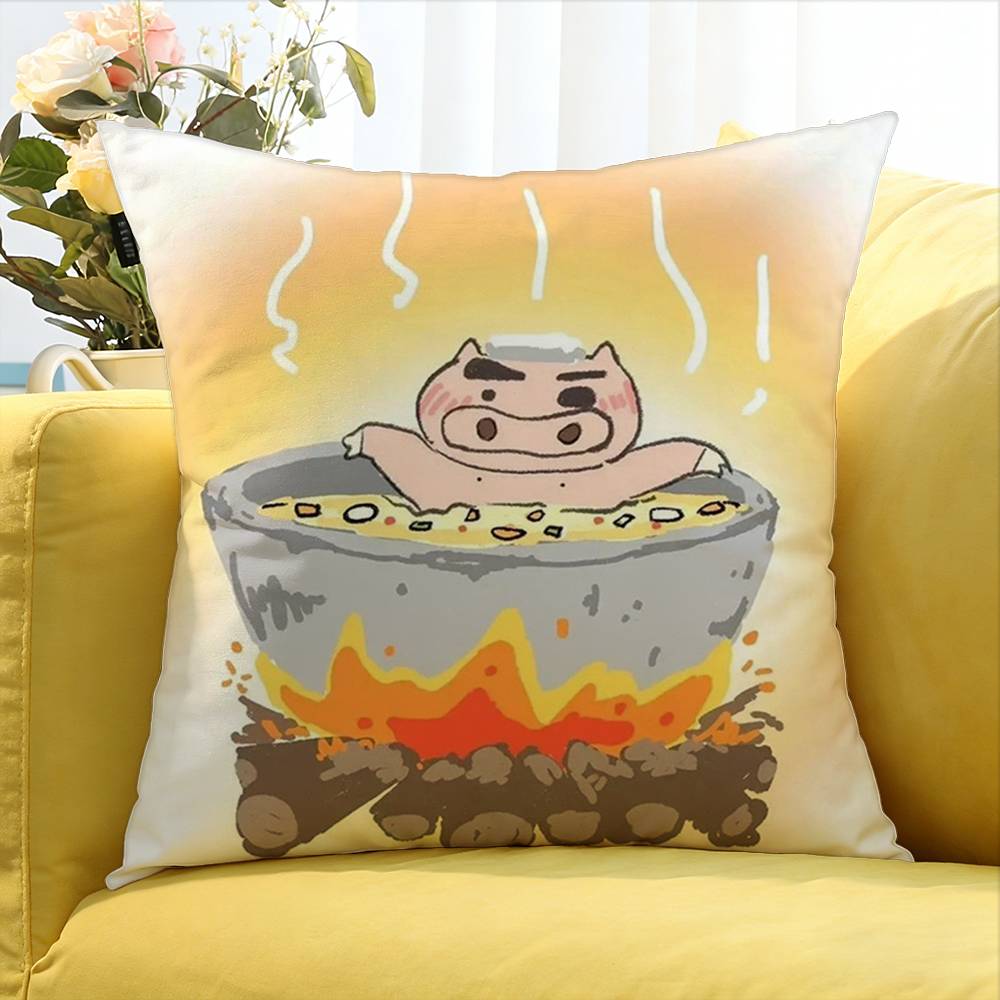 B-Buriburi Z-Zaemon Various Sizes Square Pillow Case For Car Home Bedchamber Decor