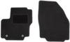 Black Front Floor Mats For: Ford S-MAX MK1 Minivan (2006-2012)