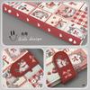 Cute Grid Cat PU Leather A5 Binder - 4-Pocket Loose-Leaf Photo Card Album for Kpop Idol Photocards Instax Albums